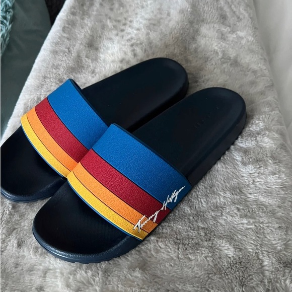 Tommy Hilfiger Roomie Slide Sandals - Imperial Blue - Picture 7 of 11
